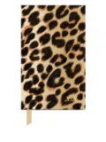 Smythson 2026 leopard-print weekly diary - Neutrals