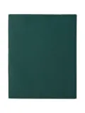 Smythson Portobello leather notebook (26cm x 21cm) - Green
