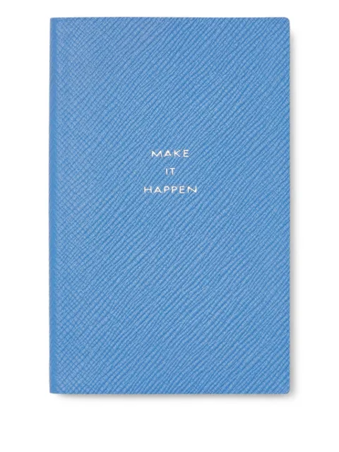 Smythson 레더 커버 노트 (14cm X 9cm)