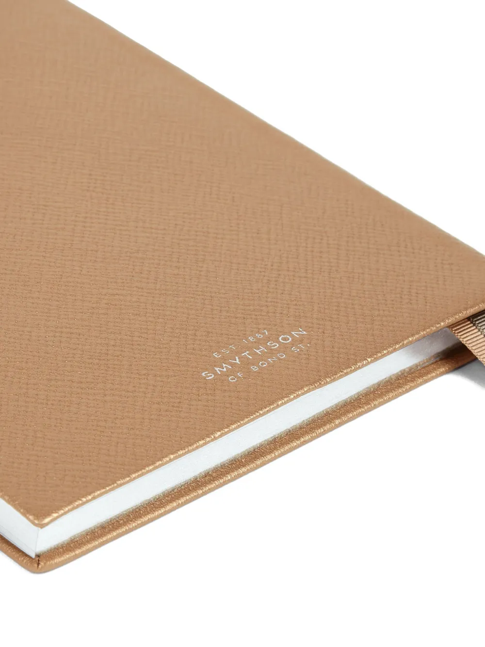 Smythson 2026 Soho Leather Diary In Neutral