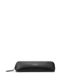 Smythson leather pencil case (5cm x 20.5cm) - Black