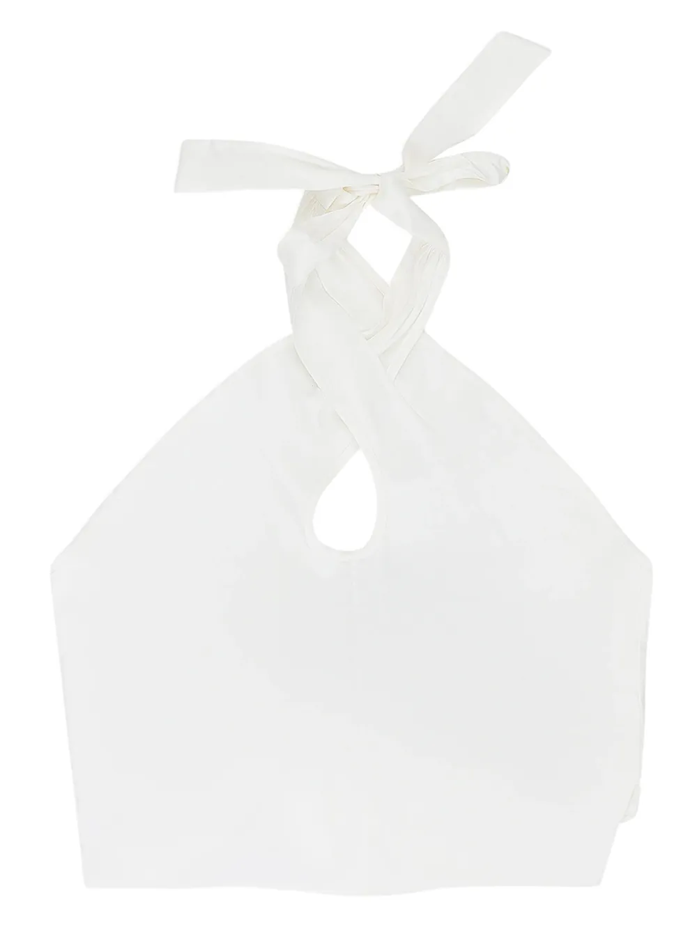 RHUDE cross-tie top | White | Image 1