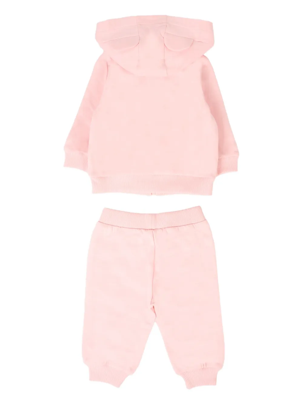 Moschino Kids Trainingspak met logoprint Roze