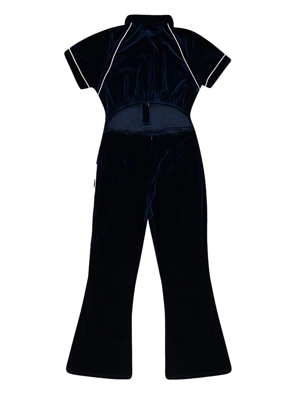 RHUDE Rocco fluwelen jumpsuit - Paars