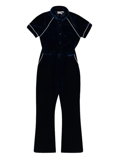 RHUDE Rocco velvet jumpsuit