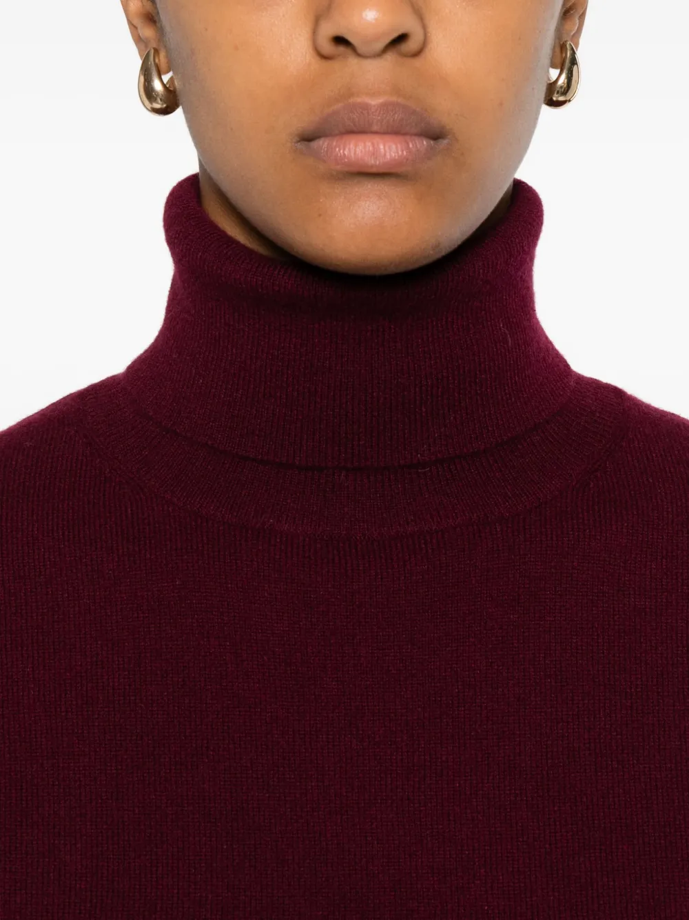 Allude Trui met korte mouwen Rood