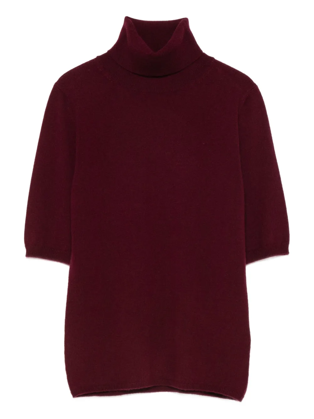 Allude Trui met korte mouwen Rood