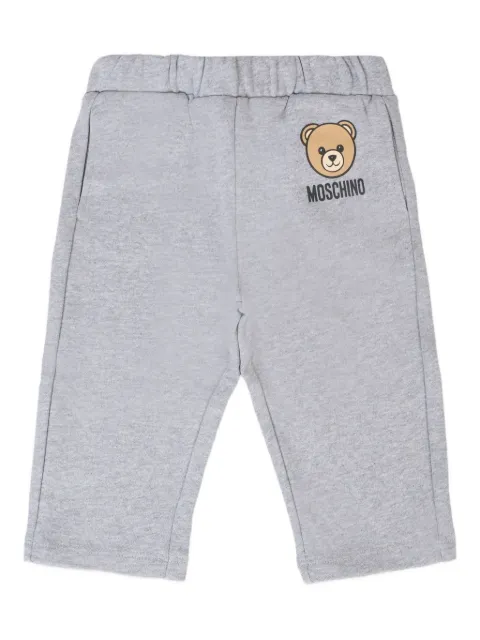 Moschino Kids teddy-print tracksuit bottoms 