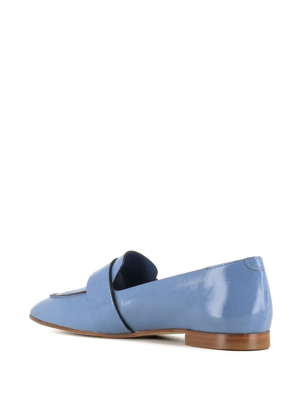 Del Carlo buckle-strap loafers Blue