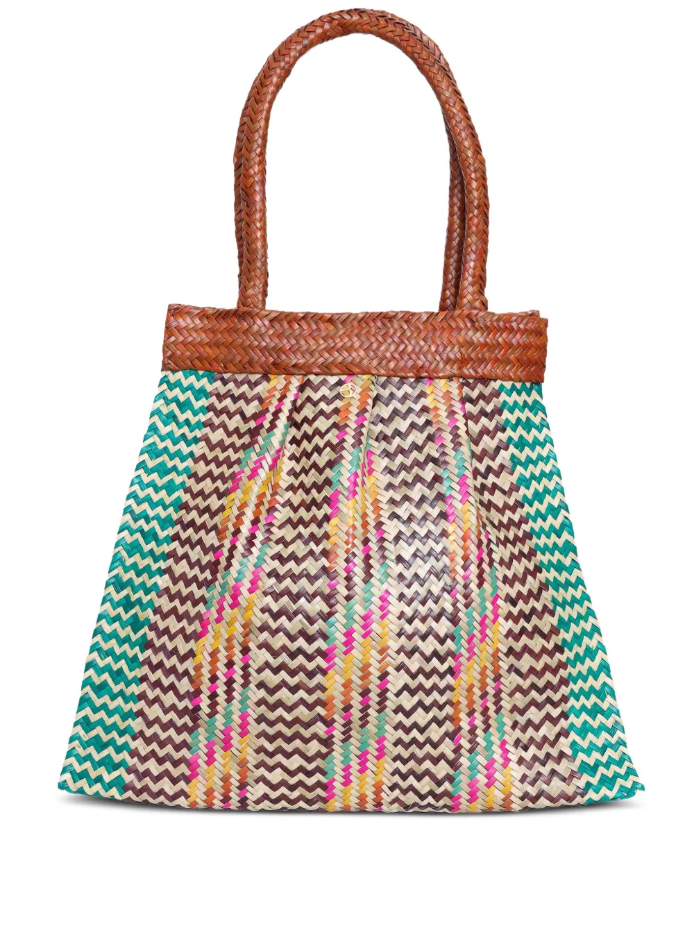 Okan woven beach bag