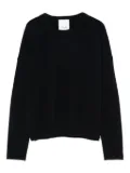 Allude round-neck cashmere sweater - Blue