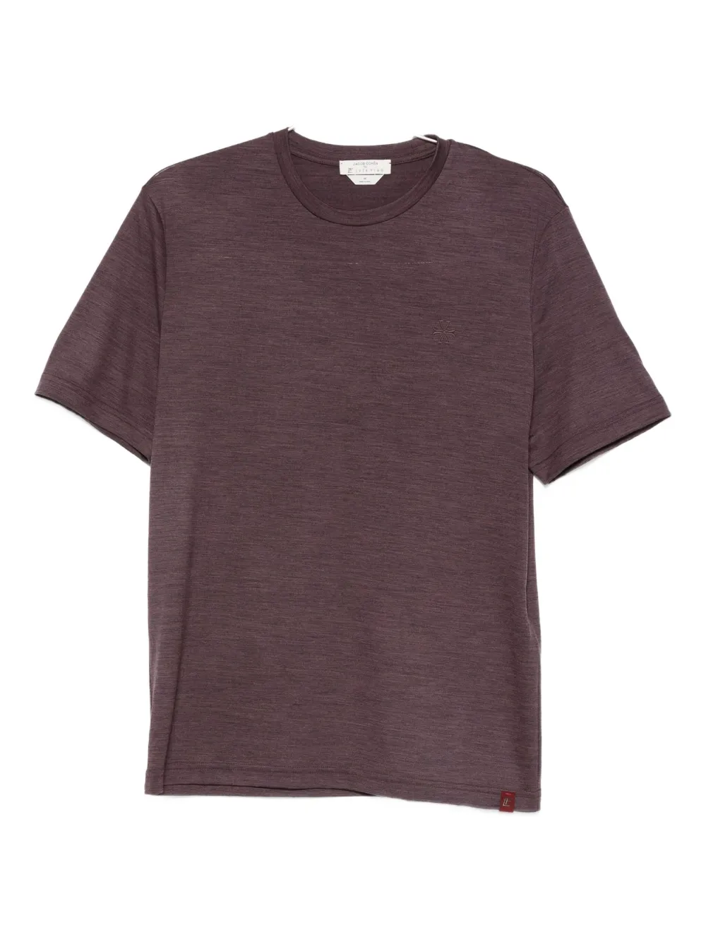 Jacob Cohen Crew-neck T-shirt In Purple