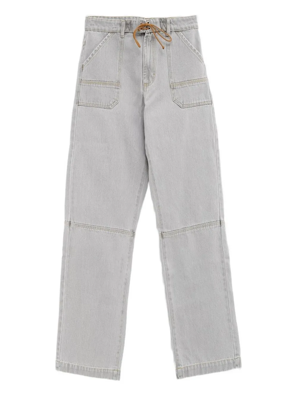 Gimaguas Mitch drawstring pocket jeans | Grey | Image 1