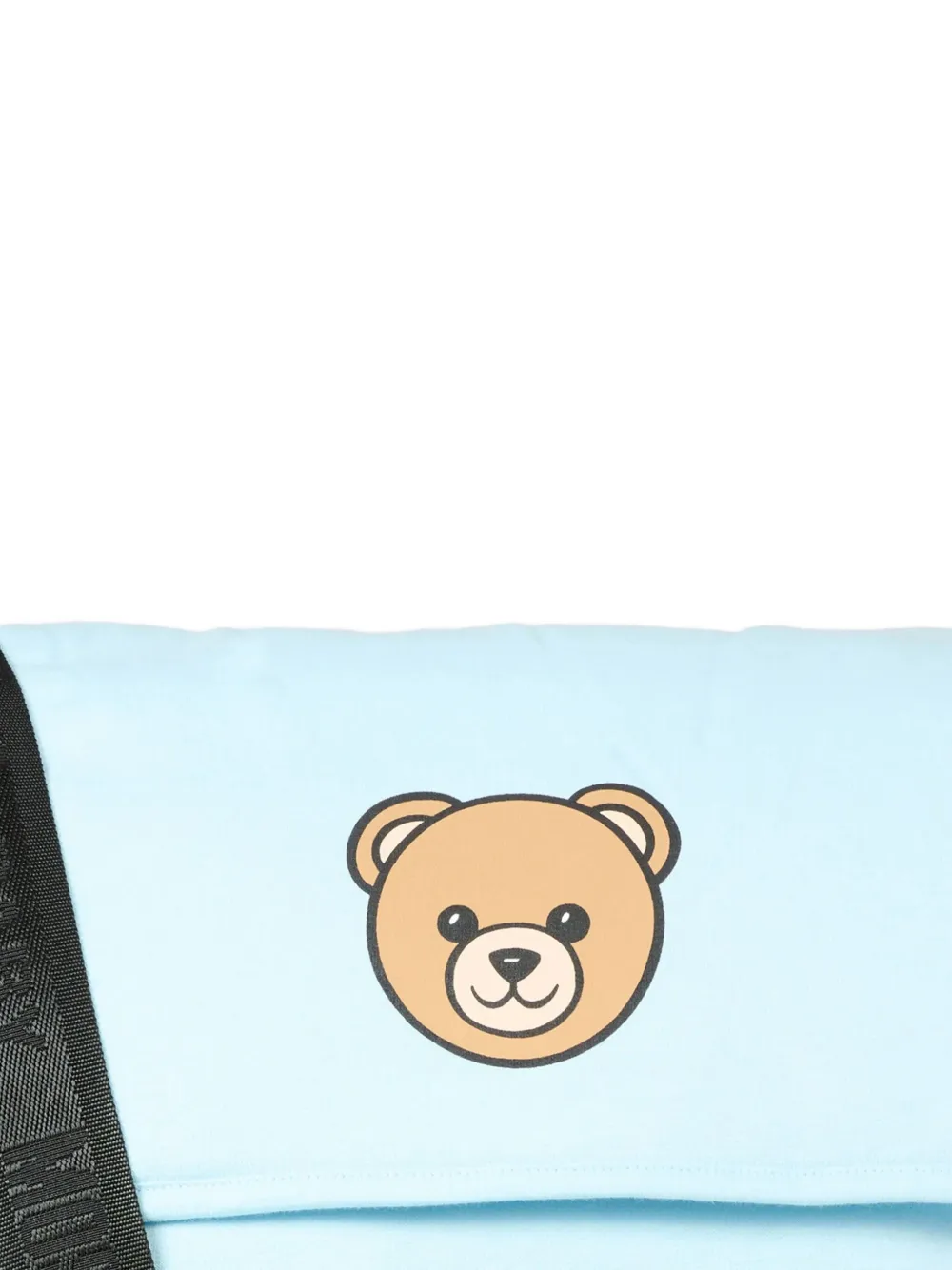 Moschino Kids Luiertas met teddybeerprint Blauw