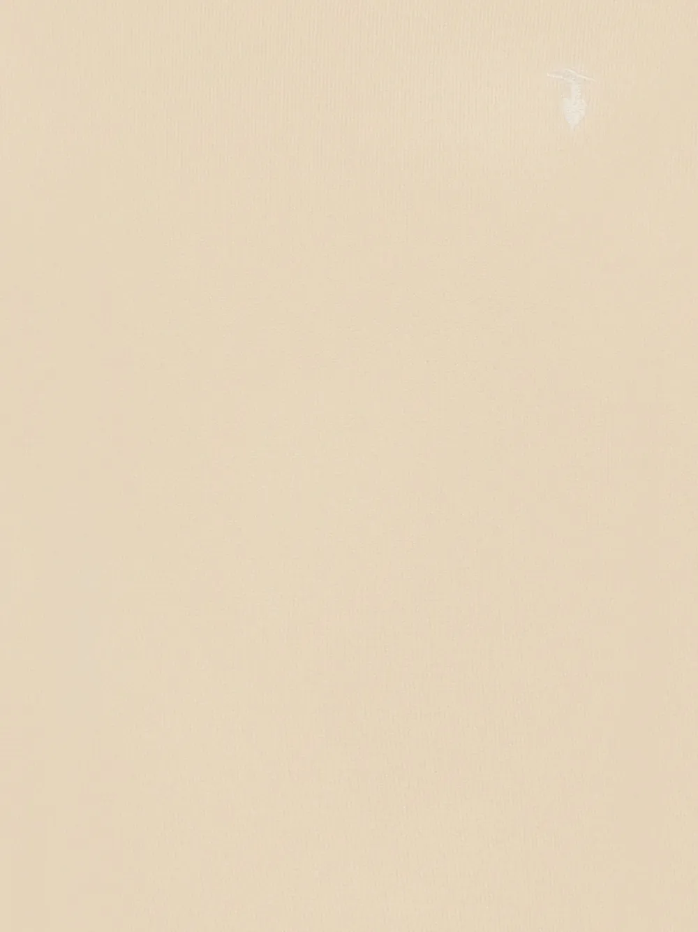 TRUSSARDI JUNIOR roll-neck embroidered turtleneck Beige