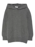 Laneus hooded pocket hoddie - Grey