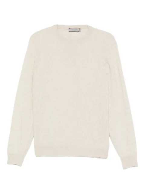 Canali sudadera texturizado con cuello redondo