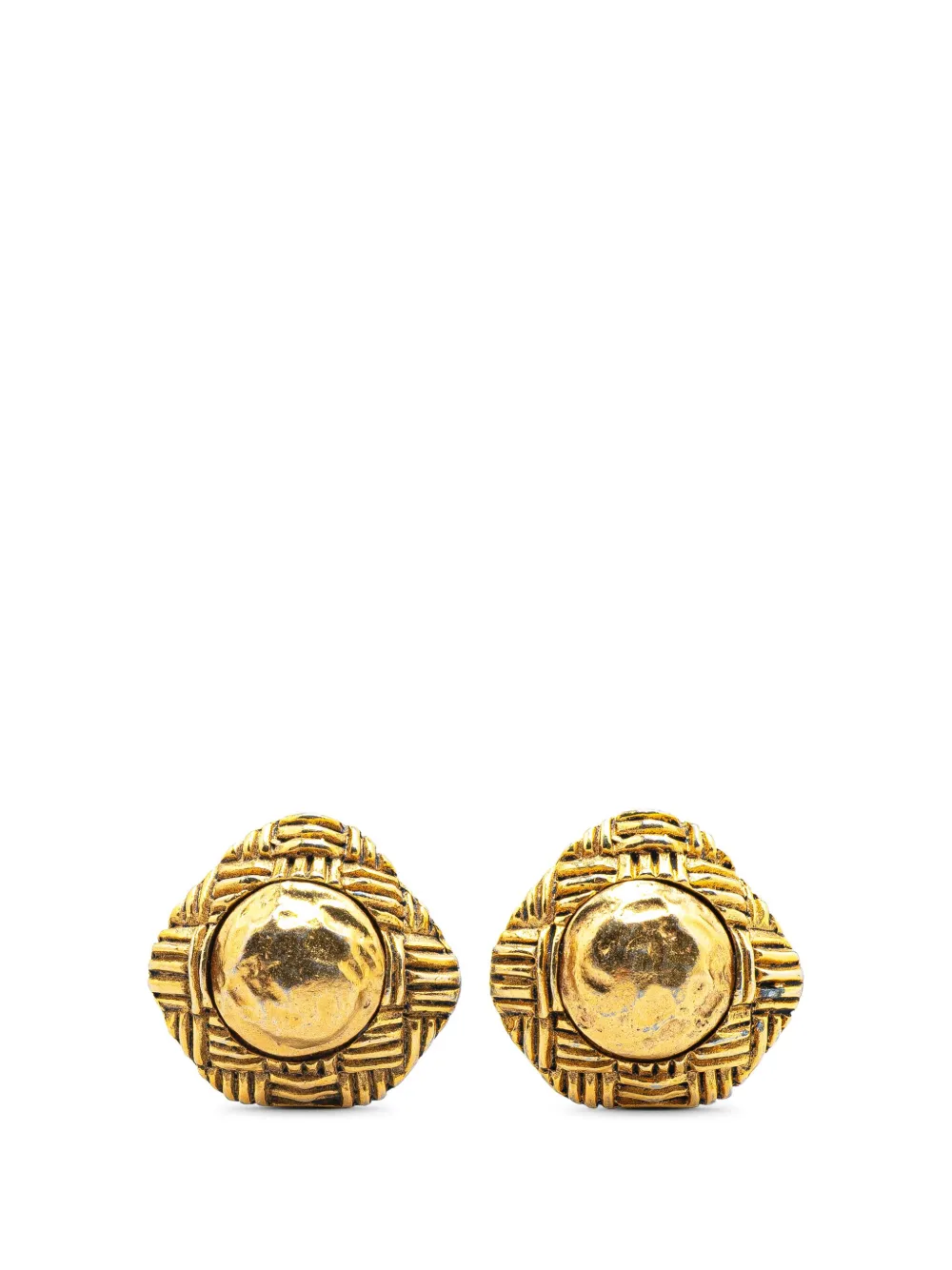 1970-1980 Gold Plated Clip On Earrings costume earrings