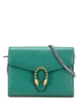 Gucci Pre-Owned 2016-2025 Mini Leather Dionysus Wallet on Chain crossbody bag - Green