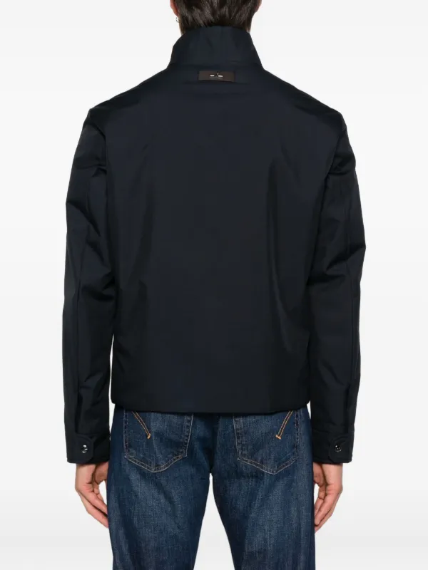 Paul & Shark zip-front stand-collar Jacket | Blue | FARFETCH