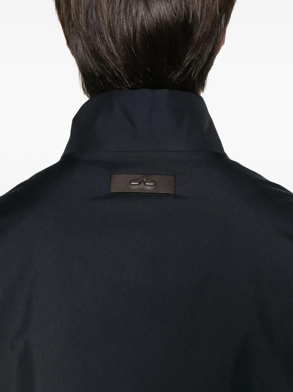 Paul & Shark Zip-front Stand-collar Jacket In Blue