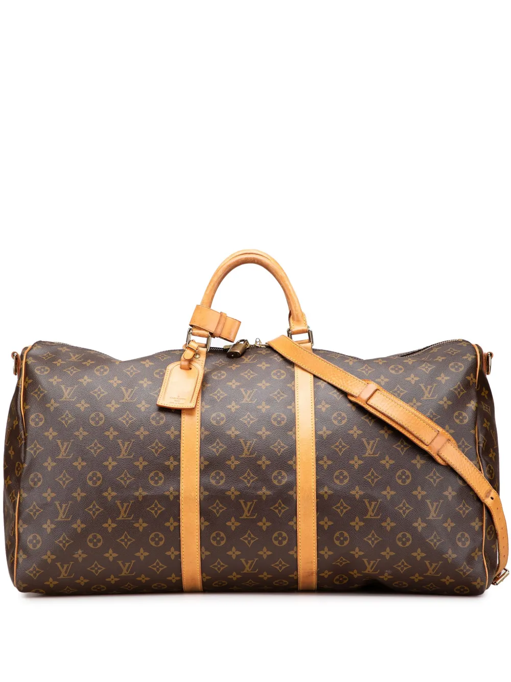 Louis Vuitton Pre-Owned 1992 Monogram Keepall Bandouliere 60 travel Louis Vuitton Pre-Owned 1992 Monogram Keepall Bandouliere 60 travel