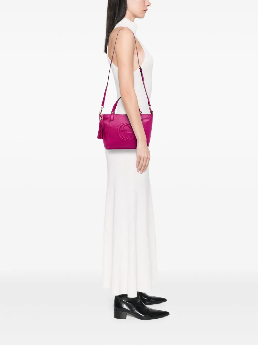 Gucci Pre-Owned 2016-2025 Small Leather Soho Cellarius satchel | Pre-Owned | Image 2