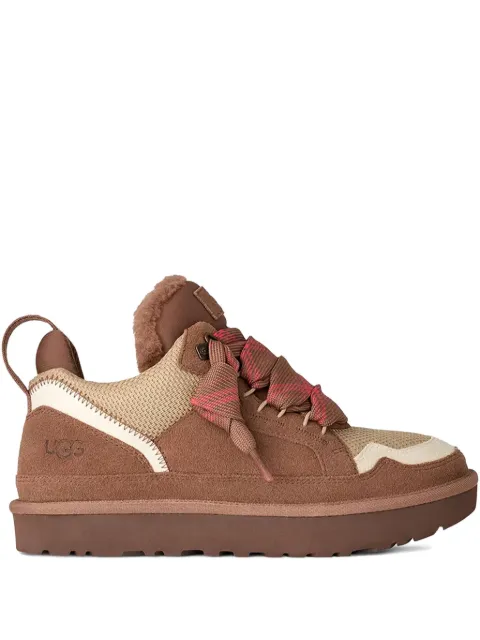 UGG Lowmel lace-up suede sneakers