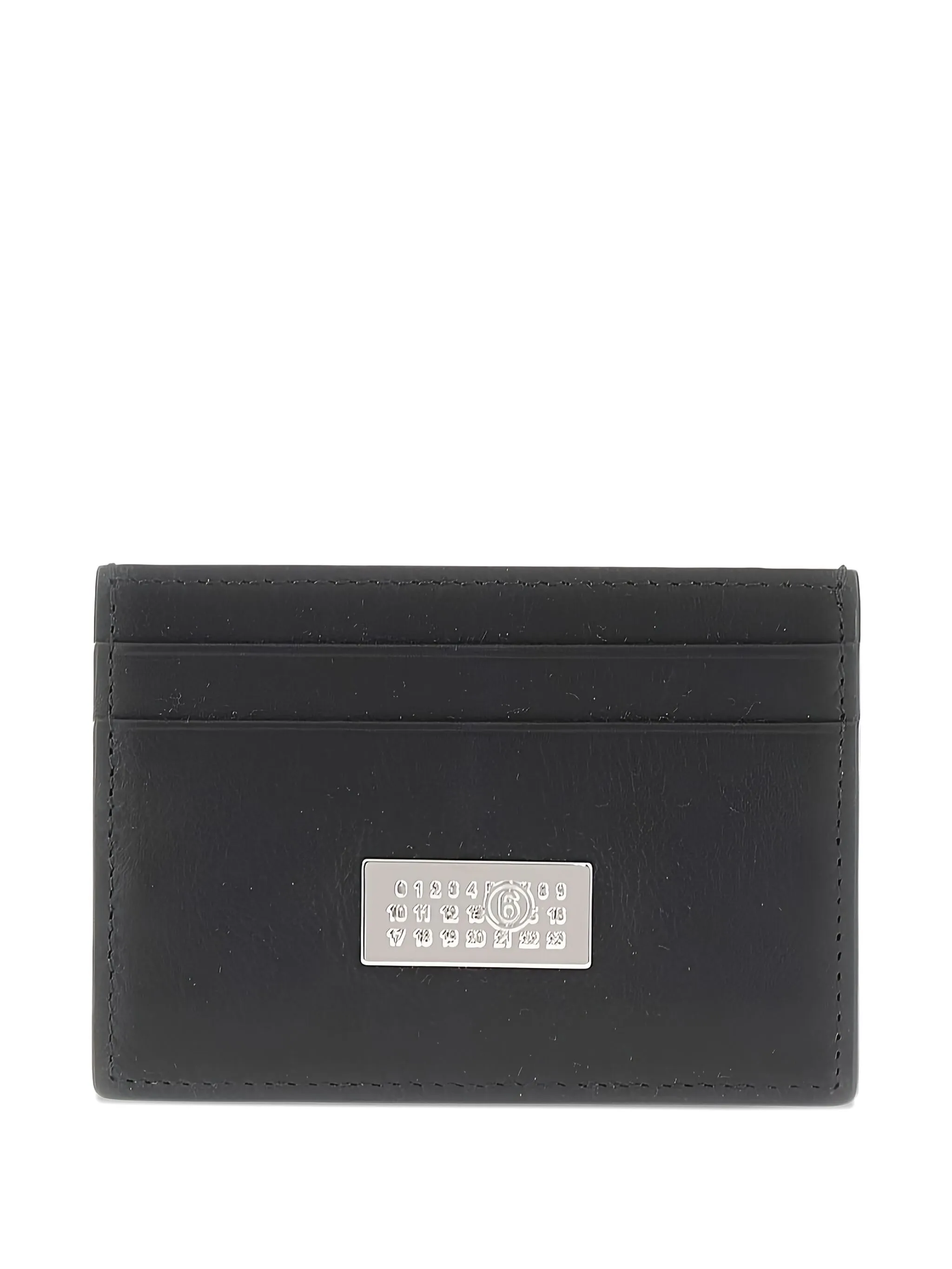 Maison Margiela MM6 Maison Margiela cardholder logo-plaque wallet - thumbnail 2 of 2