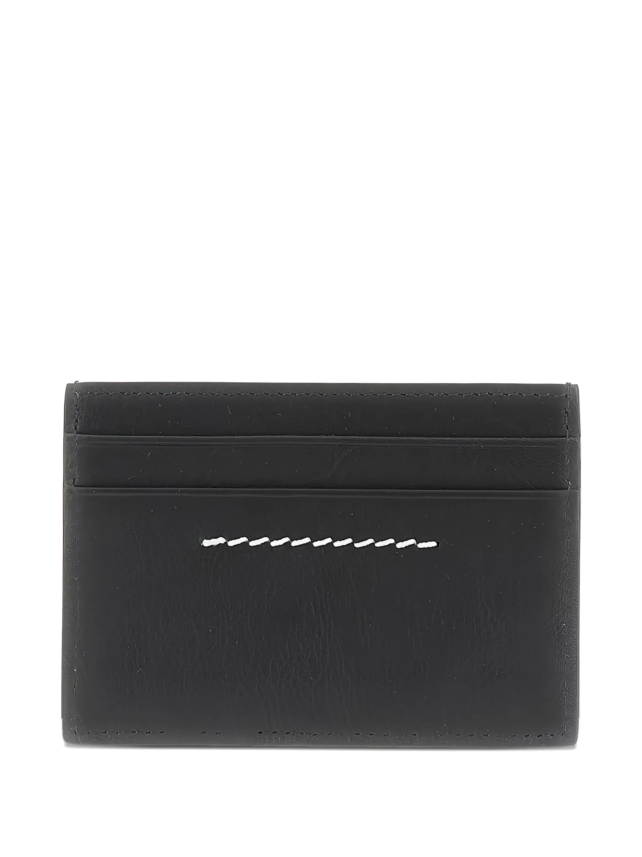 MM6 Maison Margiela cardholder logo-plaque wallet - Image 1