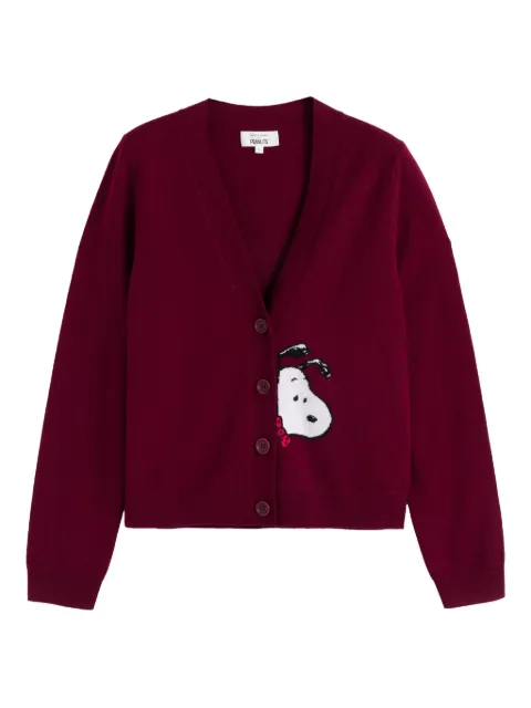 Chinti & Parker Snoopy peekabow cardigan