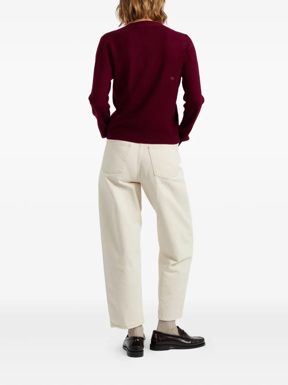 Chinti & Parker Snoopy peekabow vest Rood