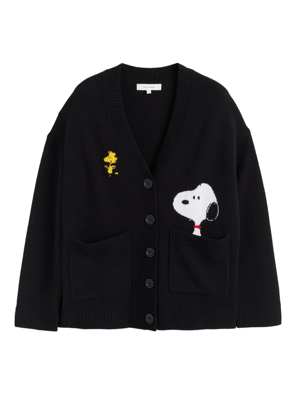 Chinti & Parker cárdigan Snoopy | negro | Image 1