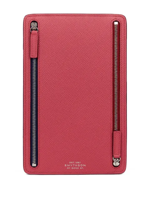 Smythson Panama multi-zip case