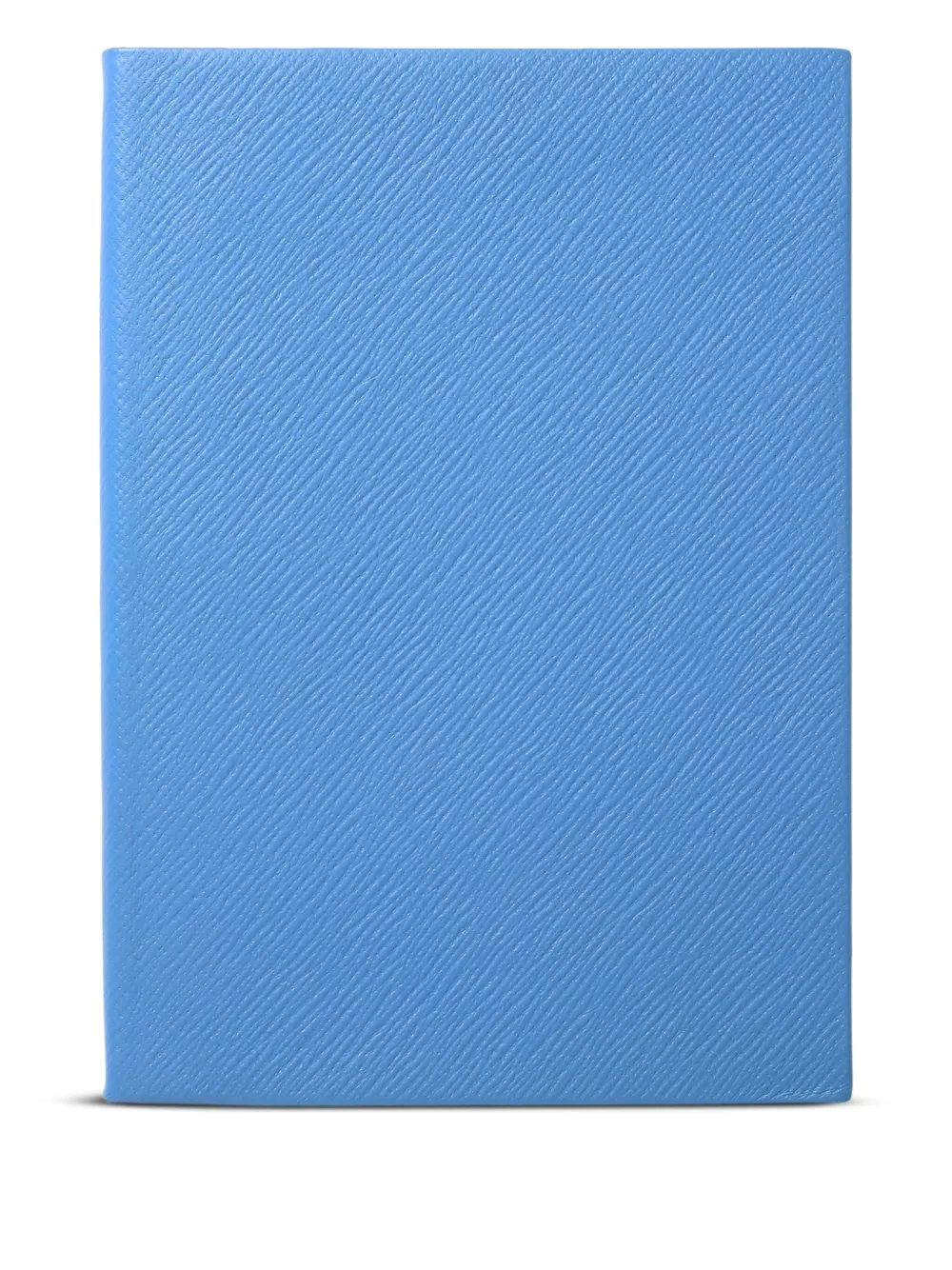 Smythson Soho Panama Notebook In Blue
