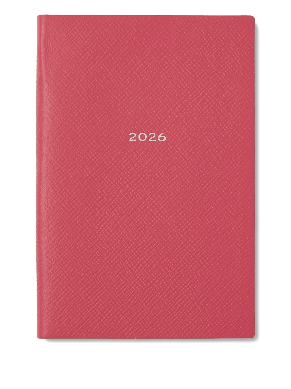 Smythson 2026 Chelsea weekly diary (11.2cm x 16.7cm) | Red | Image 1