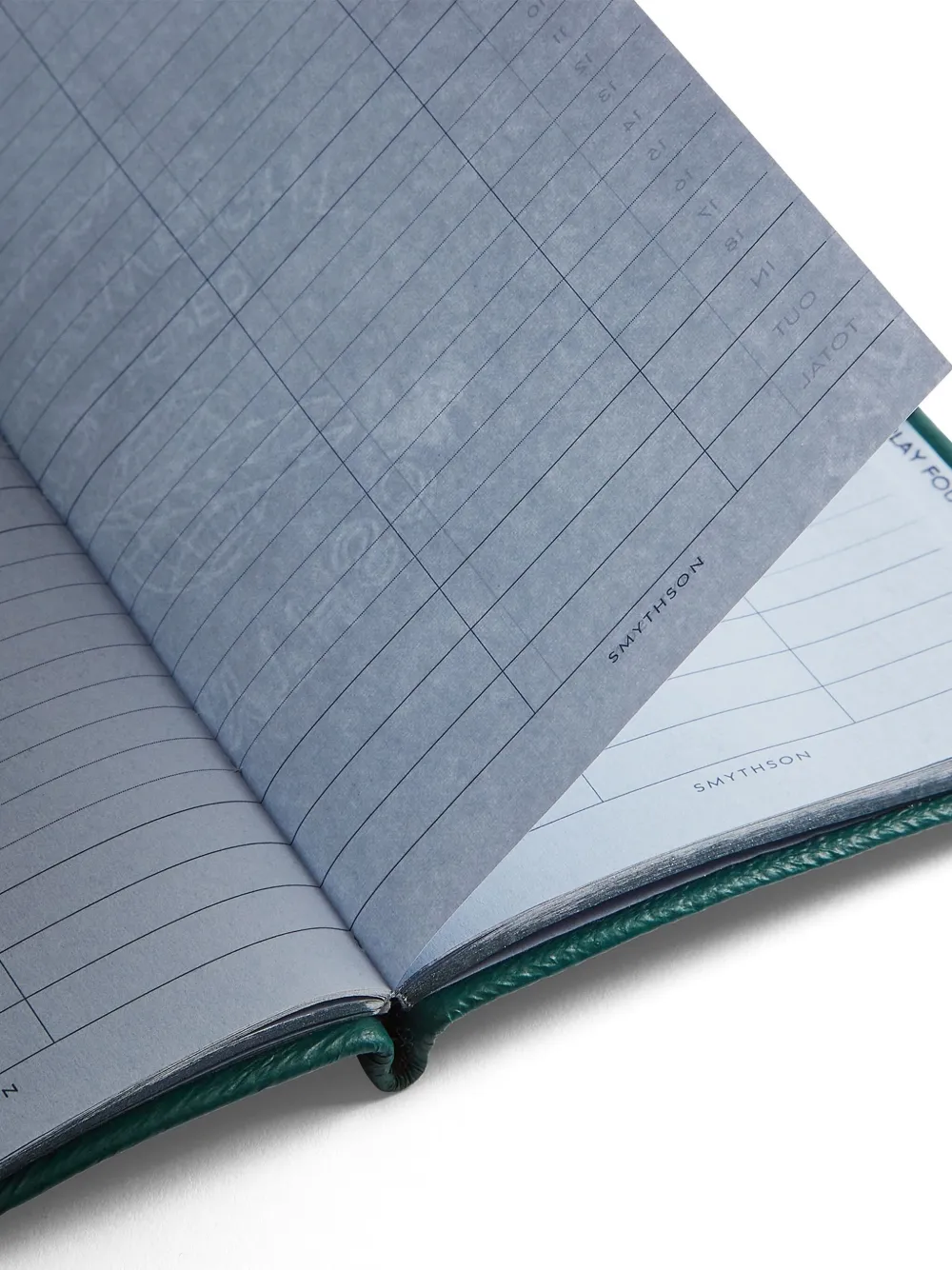 Smythson Golf-notes Notebook (14cm X 9cm) In Green