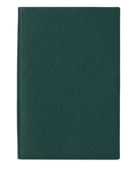 Smythson Chelsea leather notebook (16.7cm x 11.2cm)