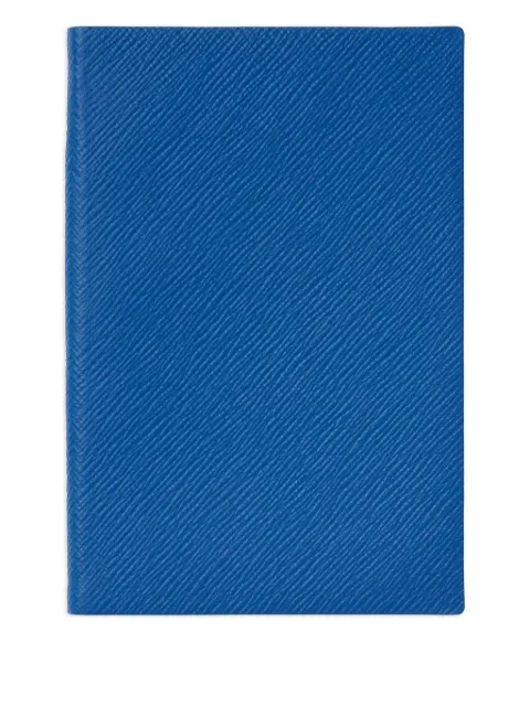 Smythson leather-cover notebook