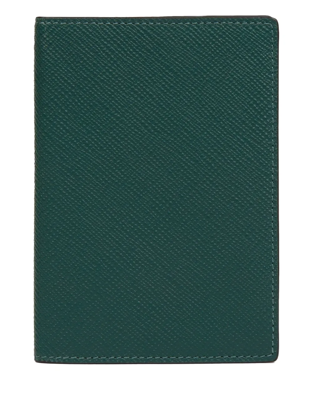 Smythson fold-over passport cover | Green | Image 1