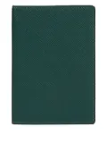 Smythson fold-over passport cover - Green