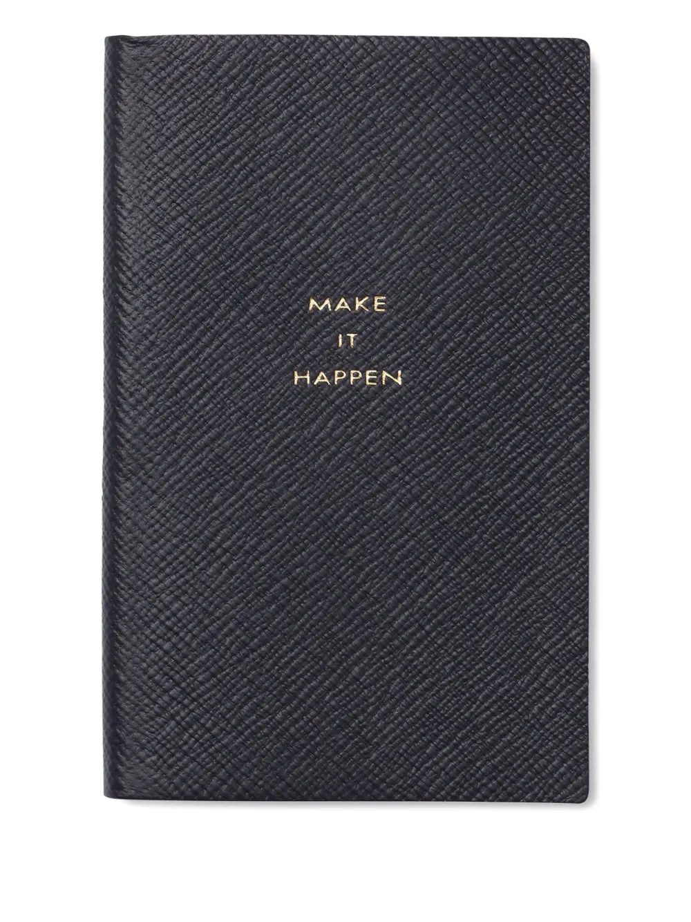 Smythson Make It Happen Panama Notebook In Blue
