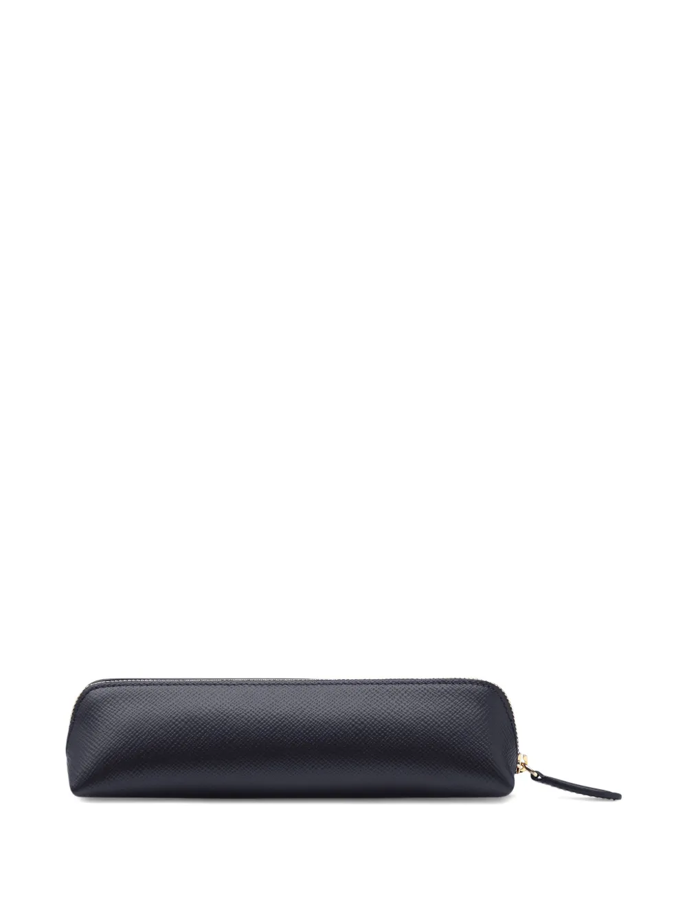  Smythson Panama Zip Pencil Case - Blue 