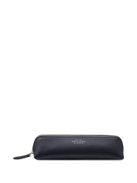 Smythson Panama zip pencil case