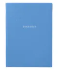 Smythson 2025-2026 Soho weekly diary - Blue