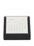 Smythson leather desktop Panama calendar - Black
