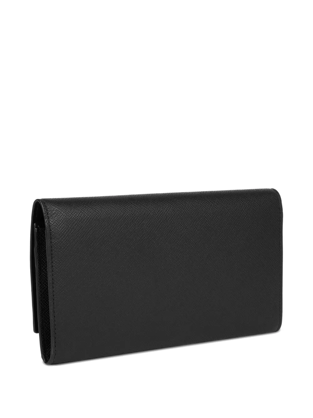 Smythson Marshall Travel Wallet In Panama In Black