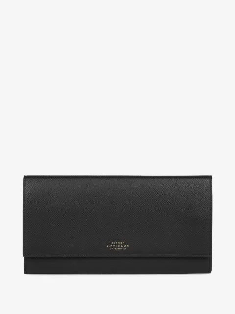 Smythson Marshall tri-fold travel wallet