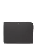 Smythson zip laptop case - Black