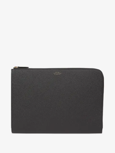 Smythson сумка для ноутбука на молнии